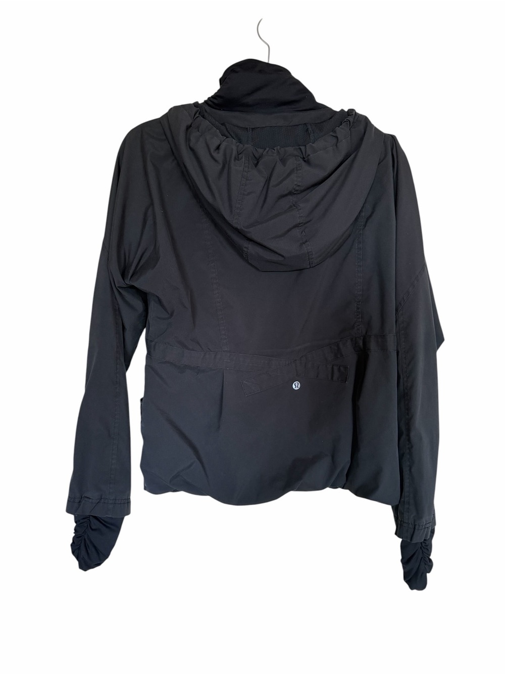 Lululemon Black Hooded Lightweight Jacket Size Unknown